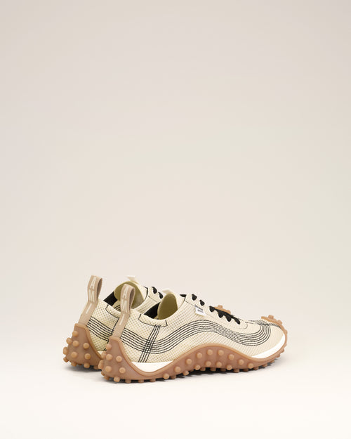 Sneakers Mirage Blanches en Mesh - Femme - 9 - AMI Paris - Ami Paris