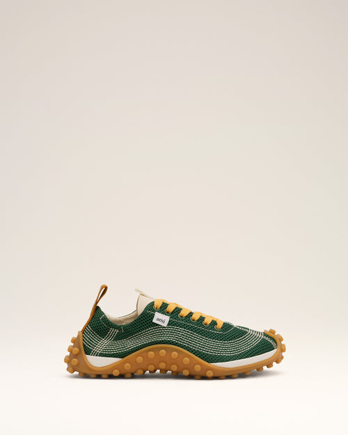 Green mesh Mirage sneakers - 1 - Ami Paris