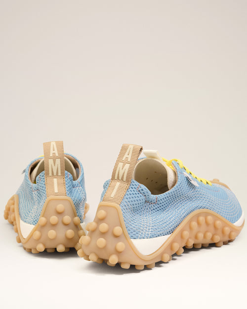 Blue Mesh Mirage Sneakers - 10 - Ami Paris