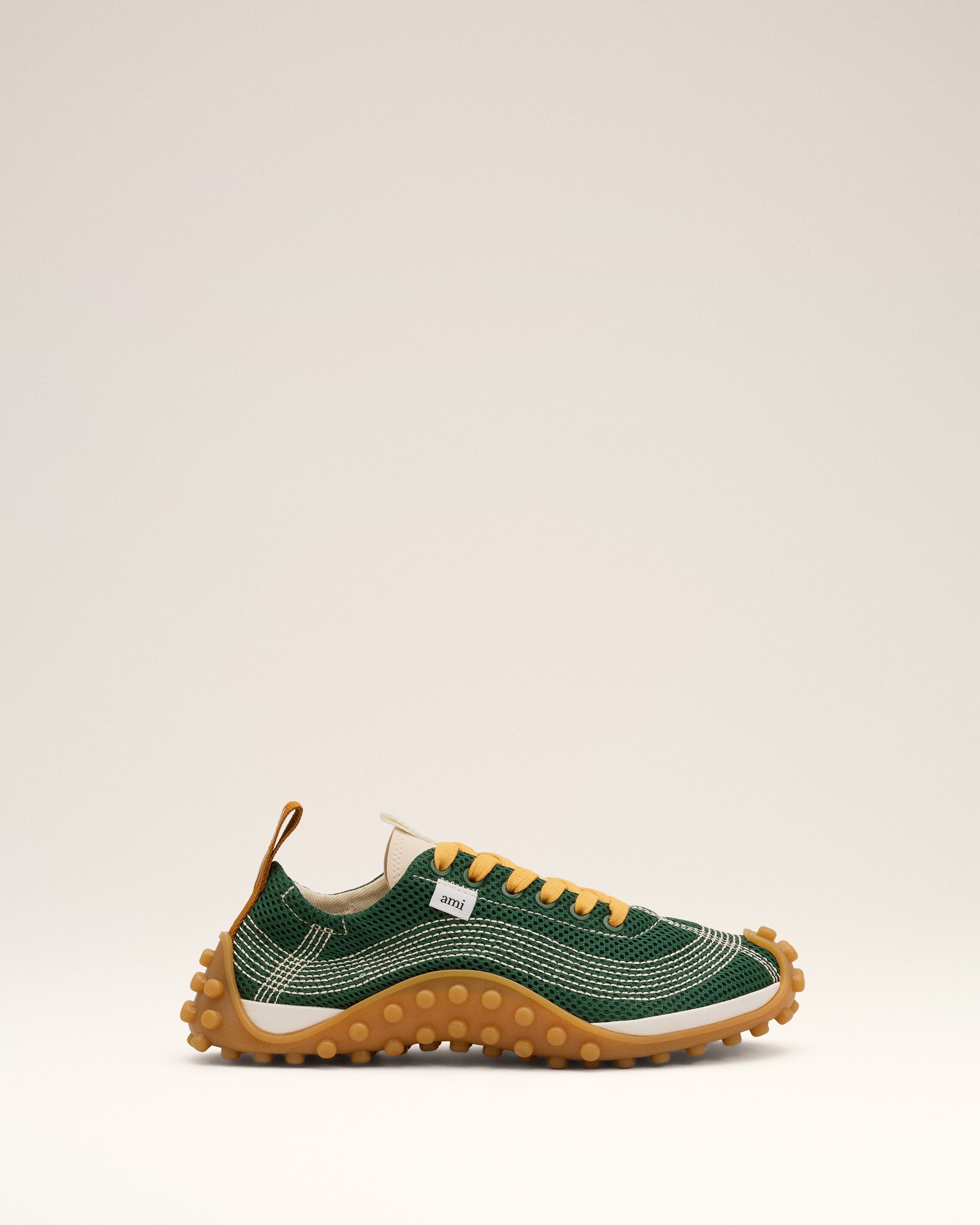 Green mesh Mirage sneakers - 1