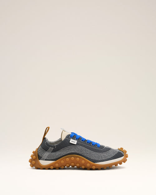                             Grey mesh Mirage sneakers - 3                         - Ami Paris