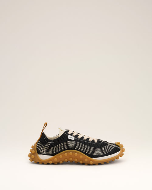 Black mesh Mirage sneakers - 1 - Ami Paris