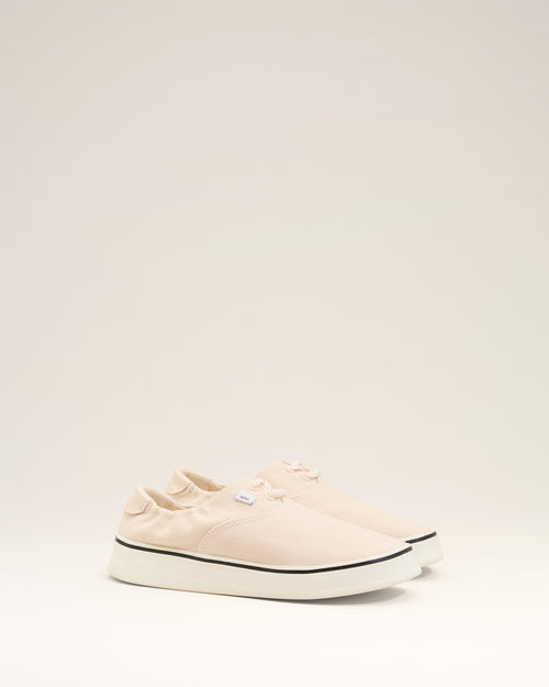 White Cotton Tennis Sneakers - 9 - Ami Paris