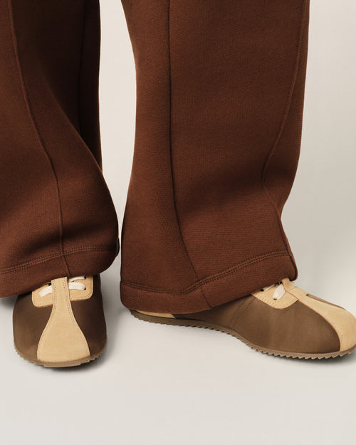 Zapatillas Soft de nailon marrón - Mujer - 7 - AMI Paris - Ami Paris