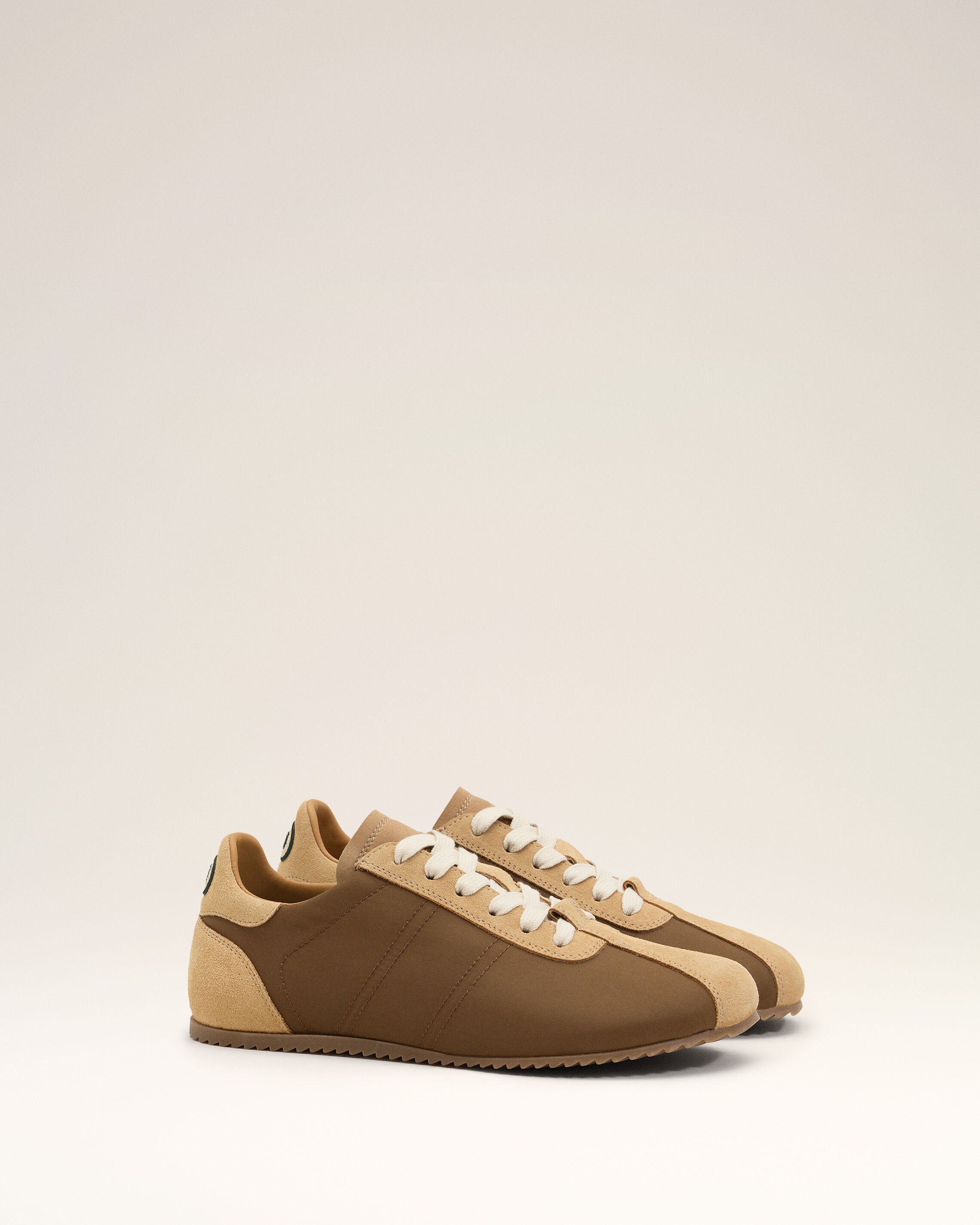 Zapatillas Soft de nailon marrón - 3