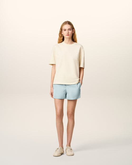                                     Blue Taffetas Short - 3                                 - Ami Paris