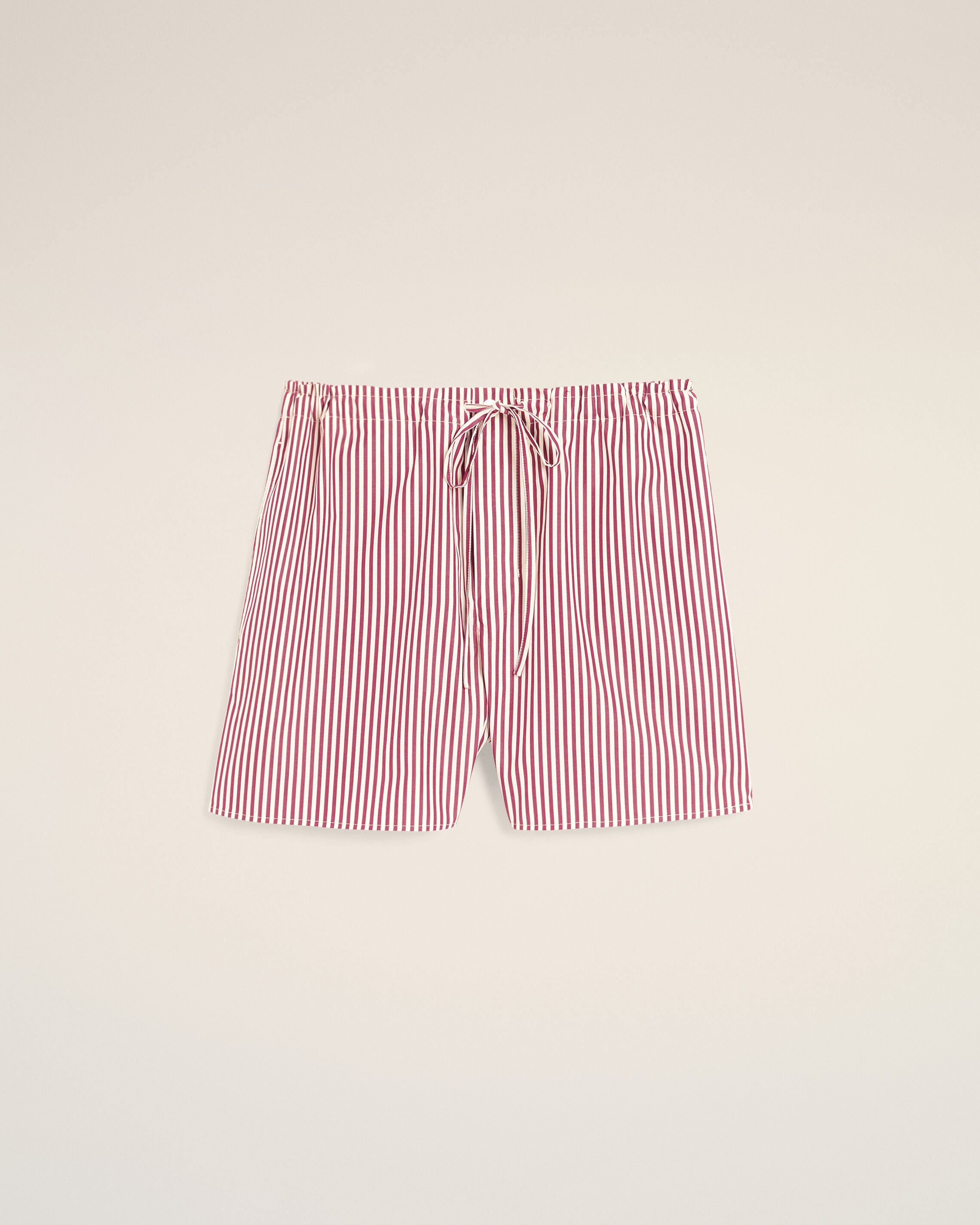 Short rouge à rayures en coton Ami de Coeur flèche - 1