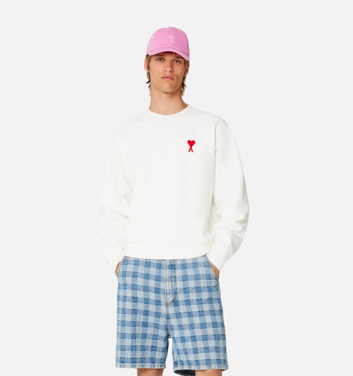 Sweatshirt Col Rond Ami de Coeur - Homme - 3 - AMI Paris - Ami Paris