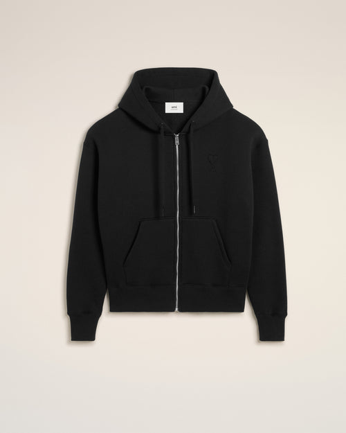Zipped Ami de Coeur Hoodie - 2 - Ami Paris