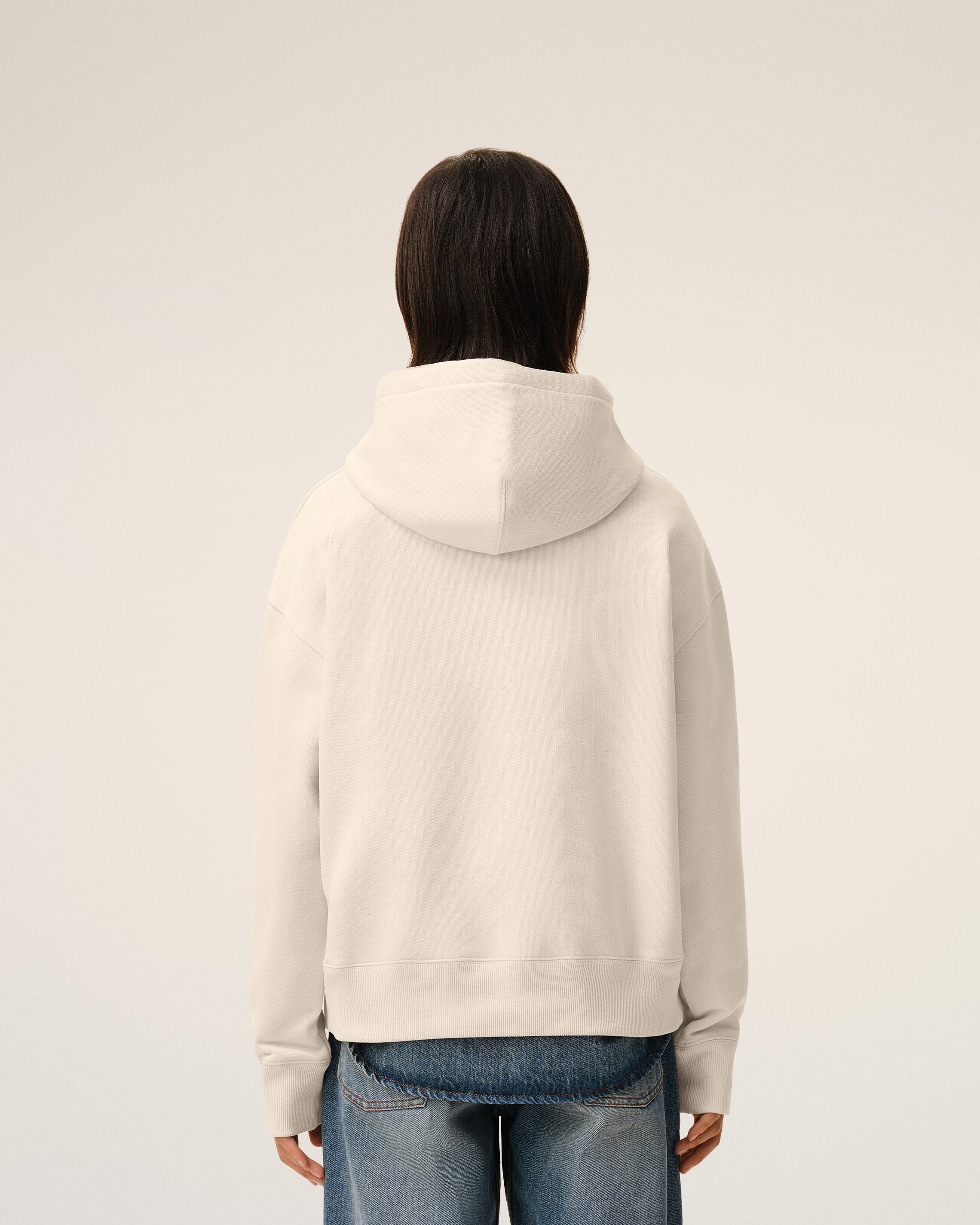 Hoodie Blanc Ami De Coeur en Coton - 11
