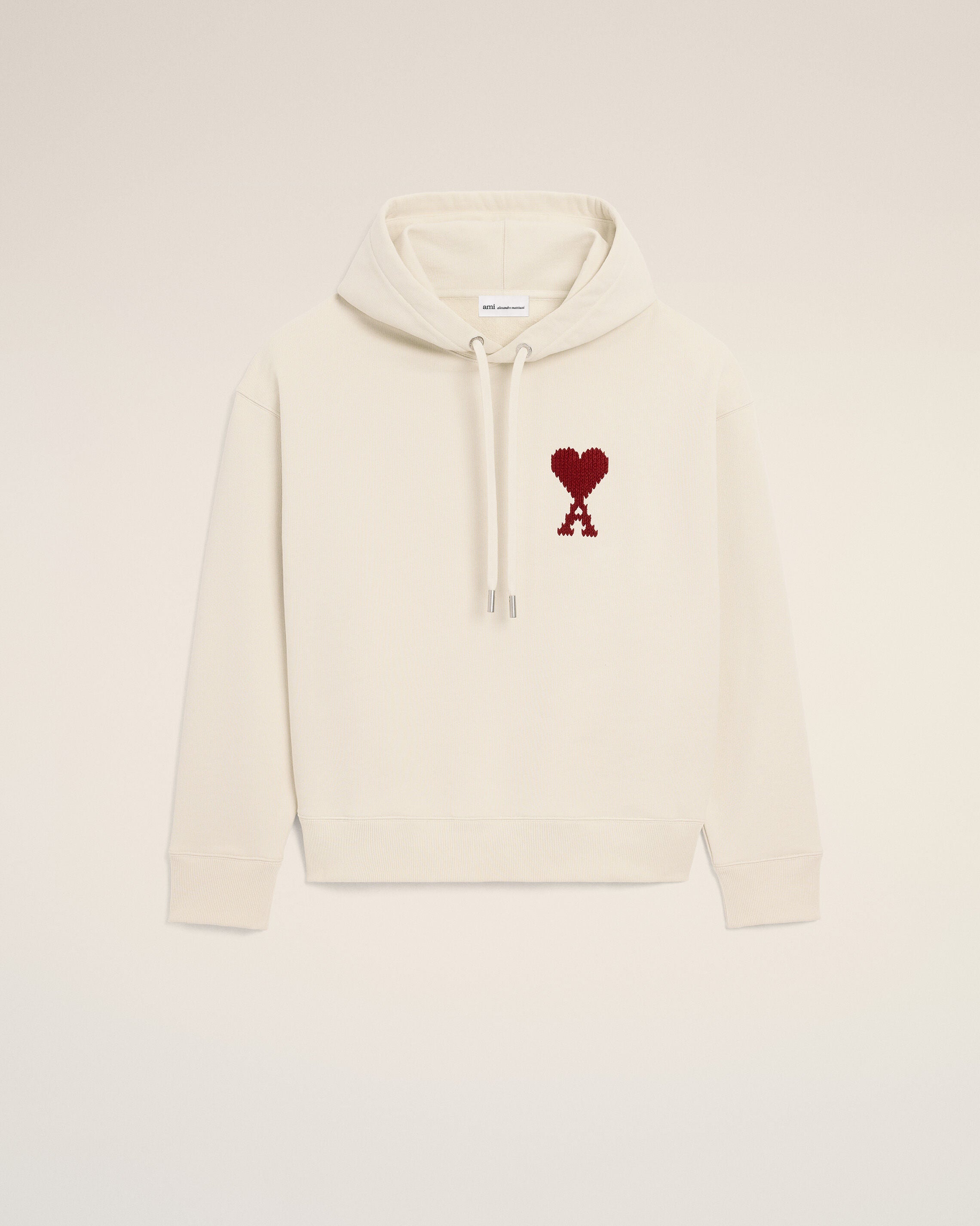 Hoodie Blanc Ami De Coeur en Coton - 1