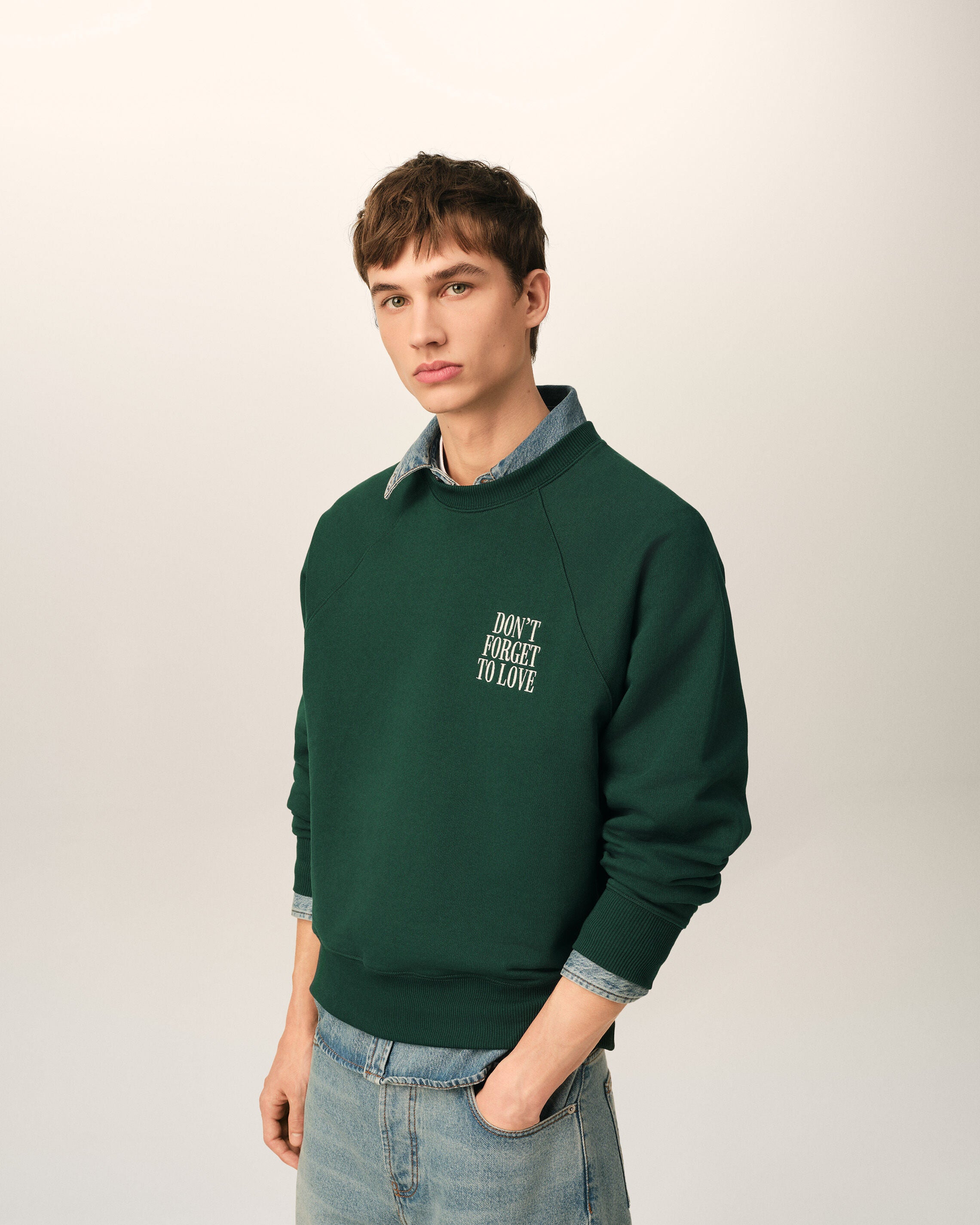 Green cotton "Don