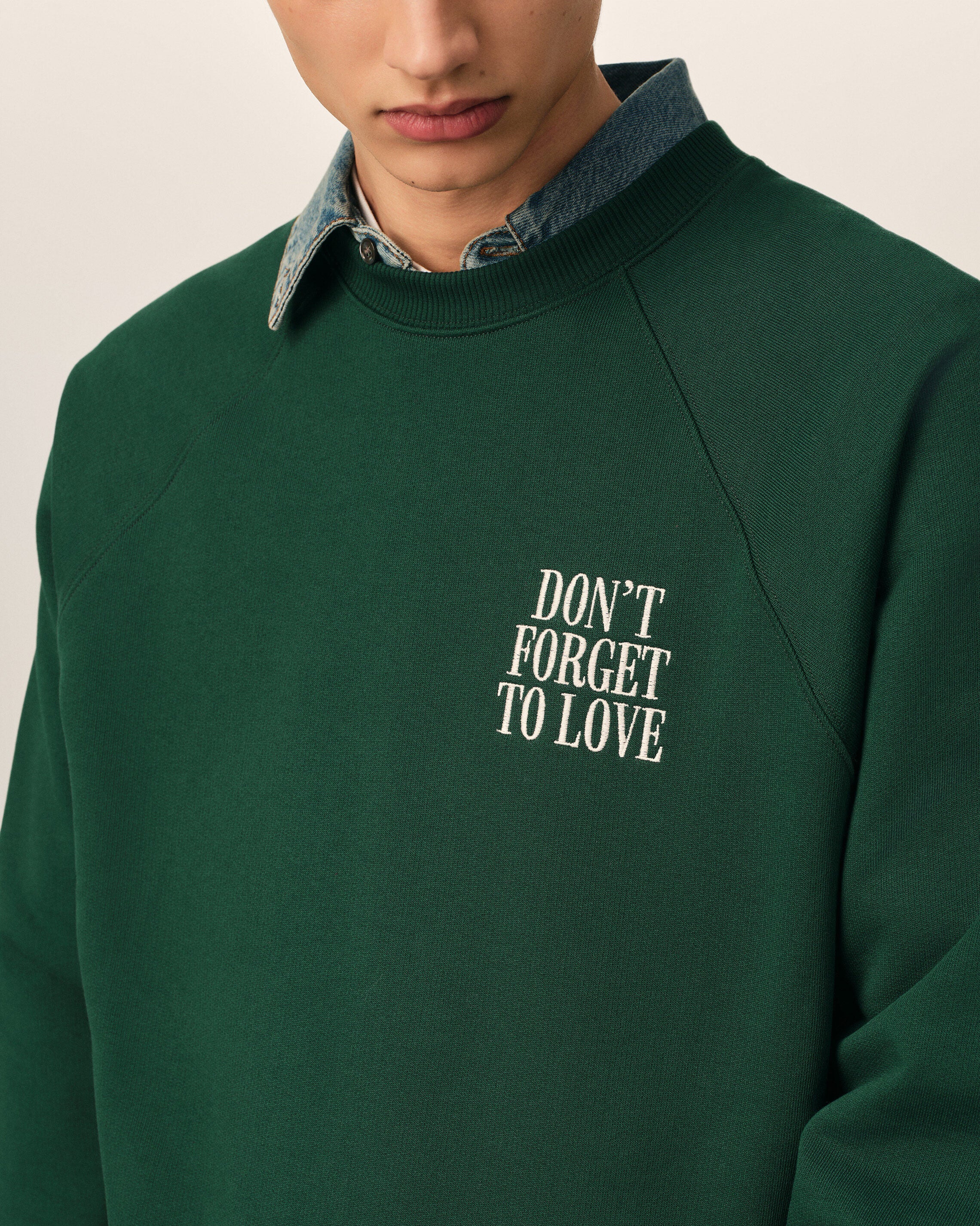 Green cotton "Don