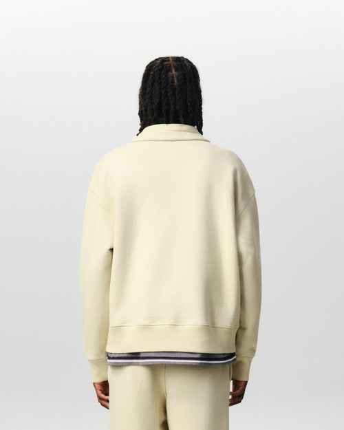White zipped sweatshirt with Ami de Coeur - Man - 5 - AMI Paris - Ami Paris