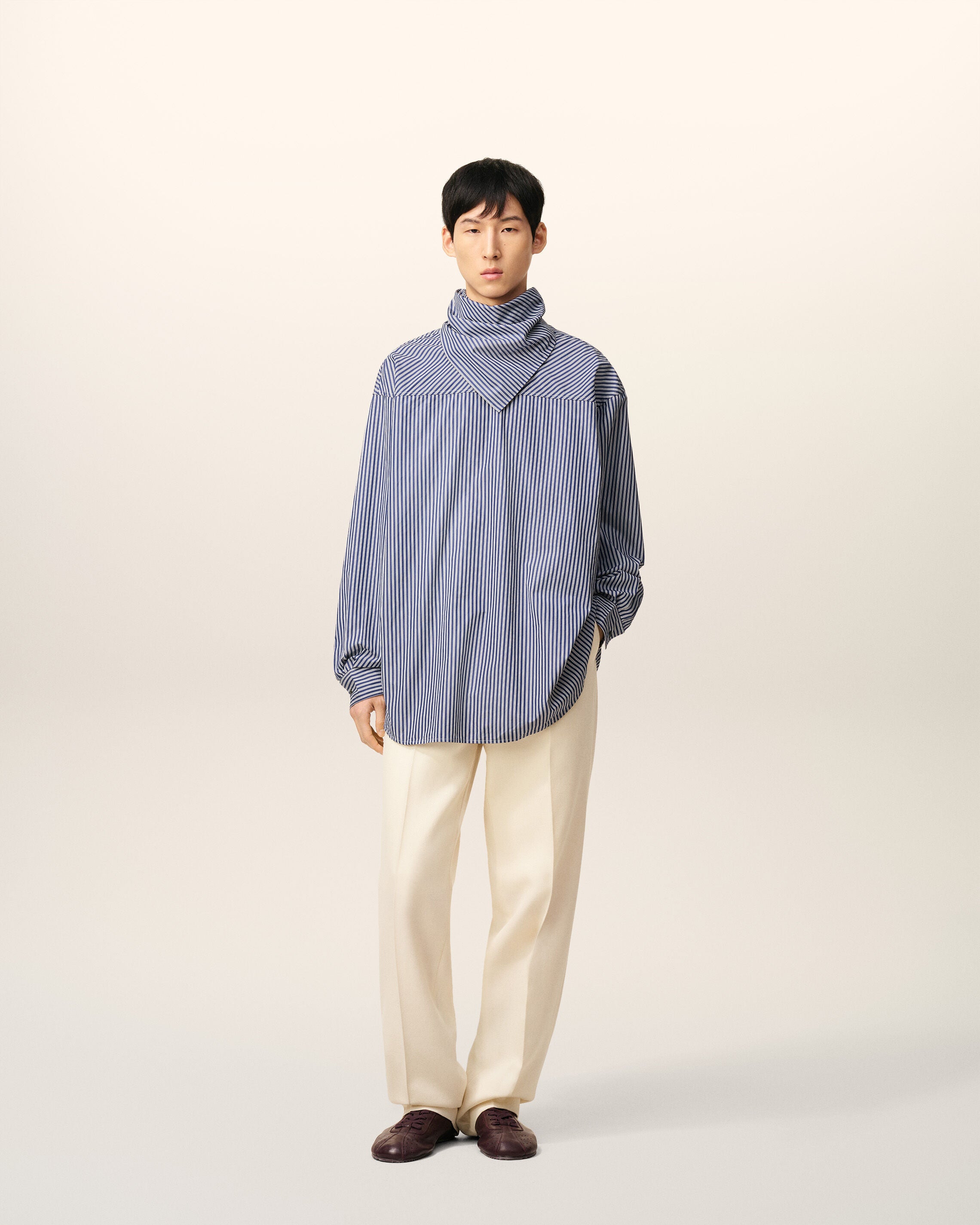 新品☆Amiparisアミパリス☆38長袖シャツ amiparis アミパリ ボタン