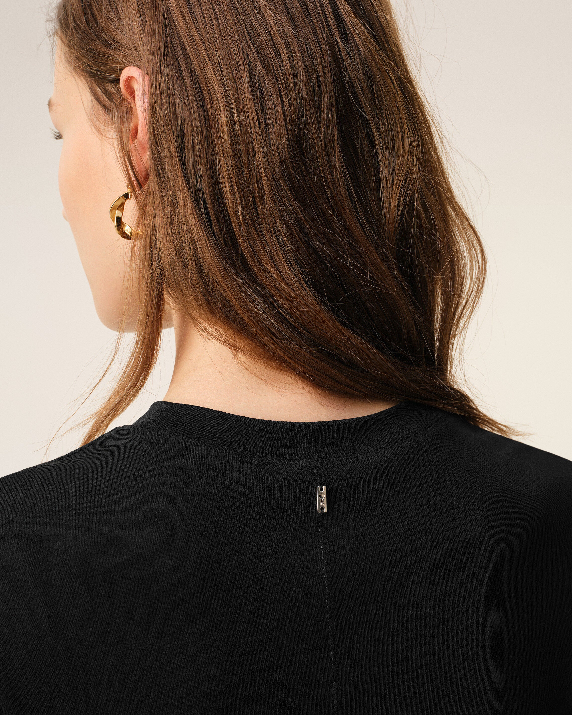 Black Jersey Sleeveless Fitted Top - 11