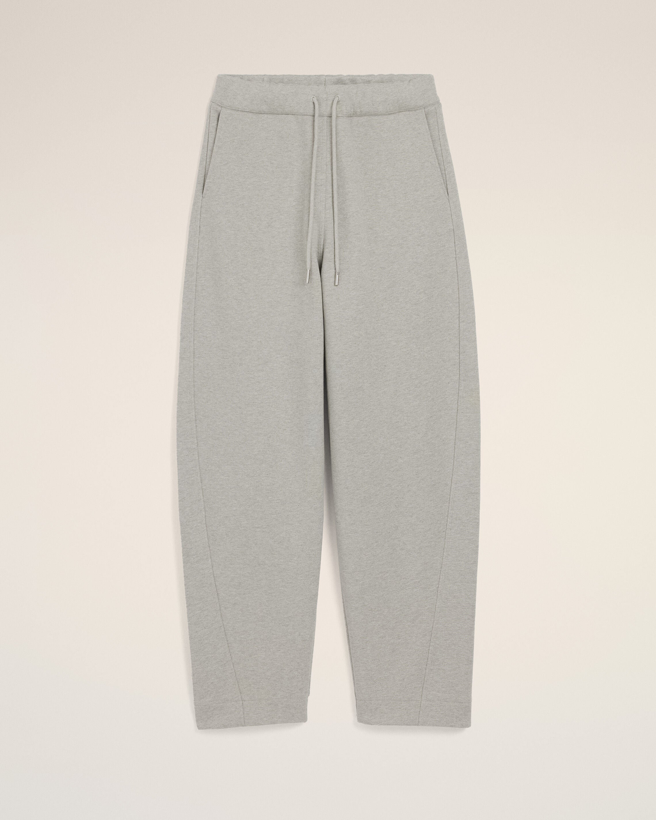 Grey cotton track pants with heritage Ami Paris label - 8