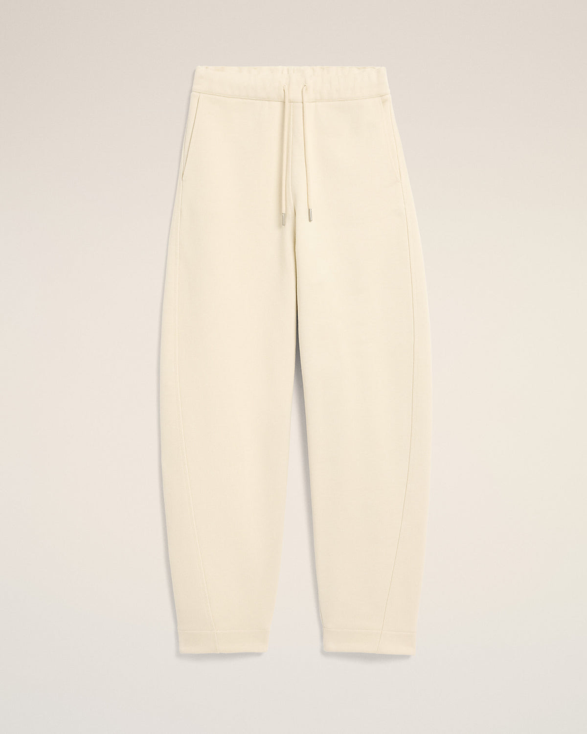 Jogging blanc en coton étiquette héritage Ami Paris - 7