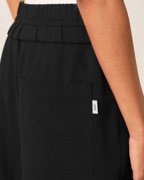 Black elasticated-waist wool trousers - Woman - 11 - AMI Paris - Ami Paris