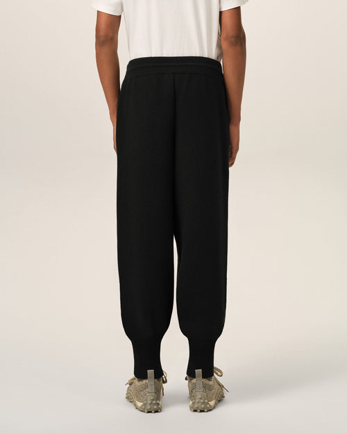 Black wool track pants - Man - 4 - AMI Paris - Ami Paris