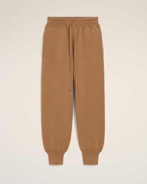                                 Jogginghose aus brauner Wolle - 3                             - Ami Paris