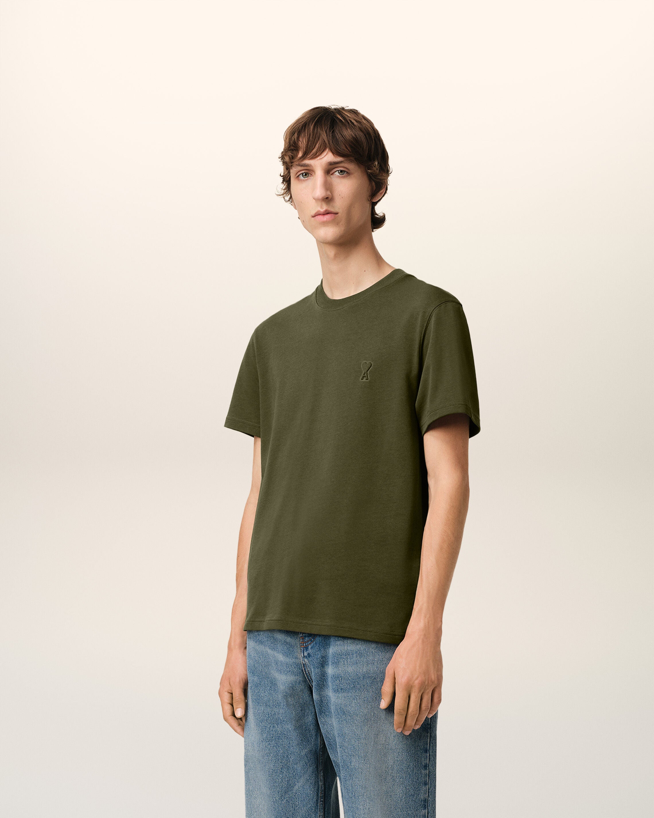 最終値下げAMI DE COEUR Tシャツ Ami Paris Ami De Coeur T-Shirt Black/Red - FW22 - US