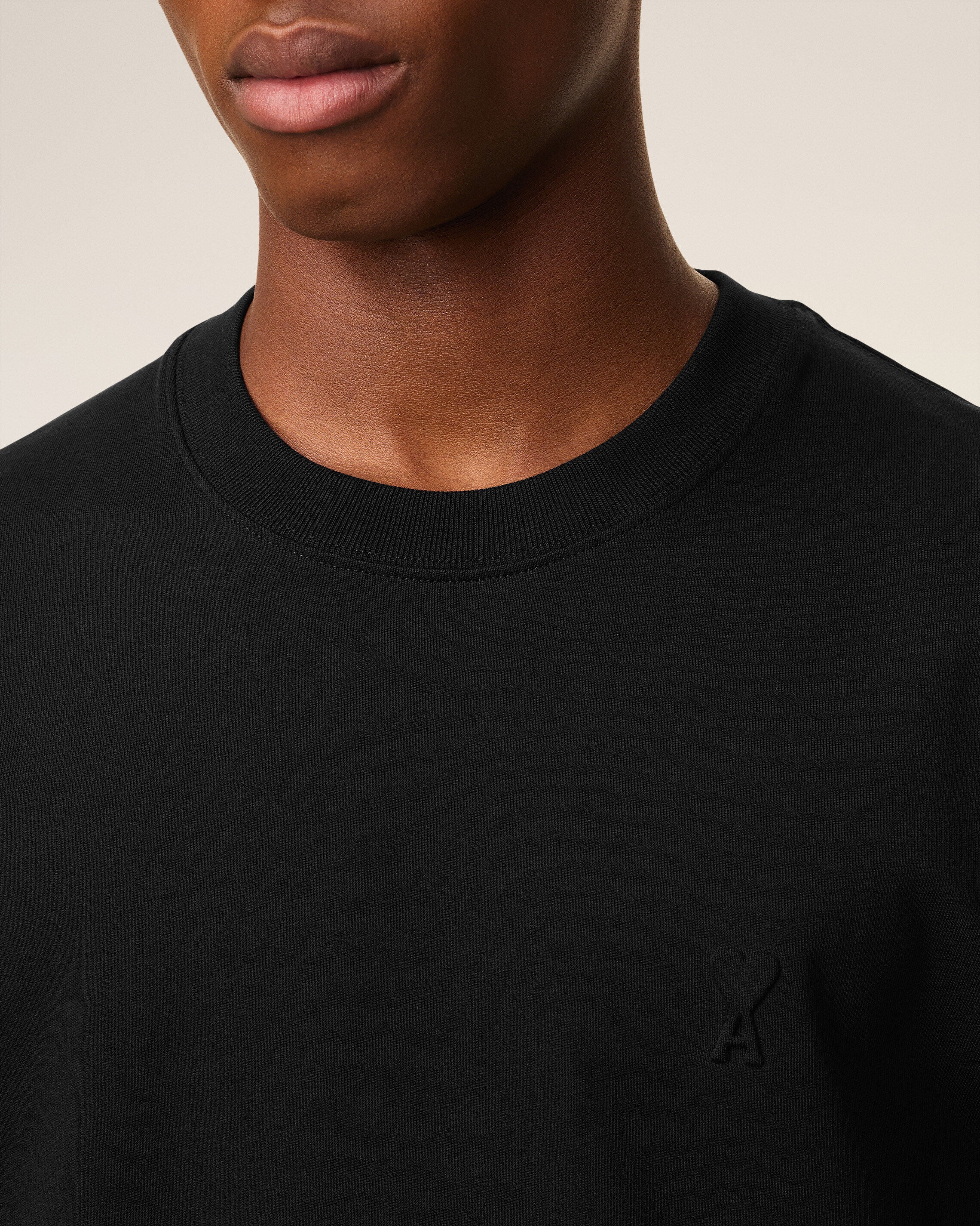 Black Organic Cotton Ami De Coeur T-shirt - 3