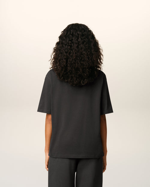 Black Cotton Ami De Coeur Cosy Fit T-shirt - 11 - Ami Paris