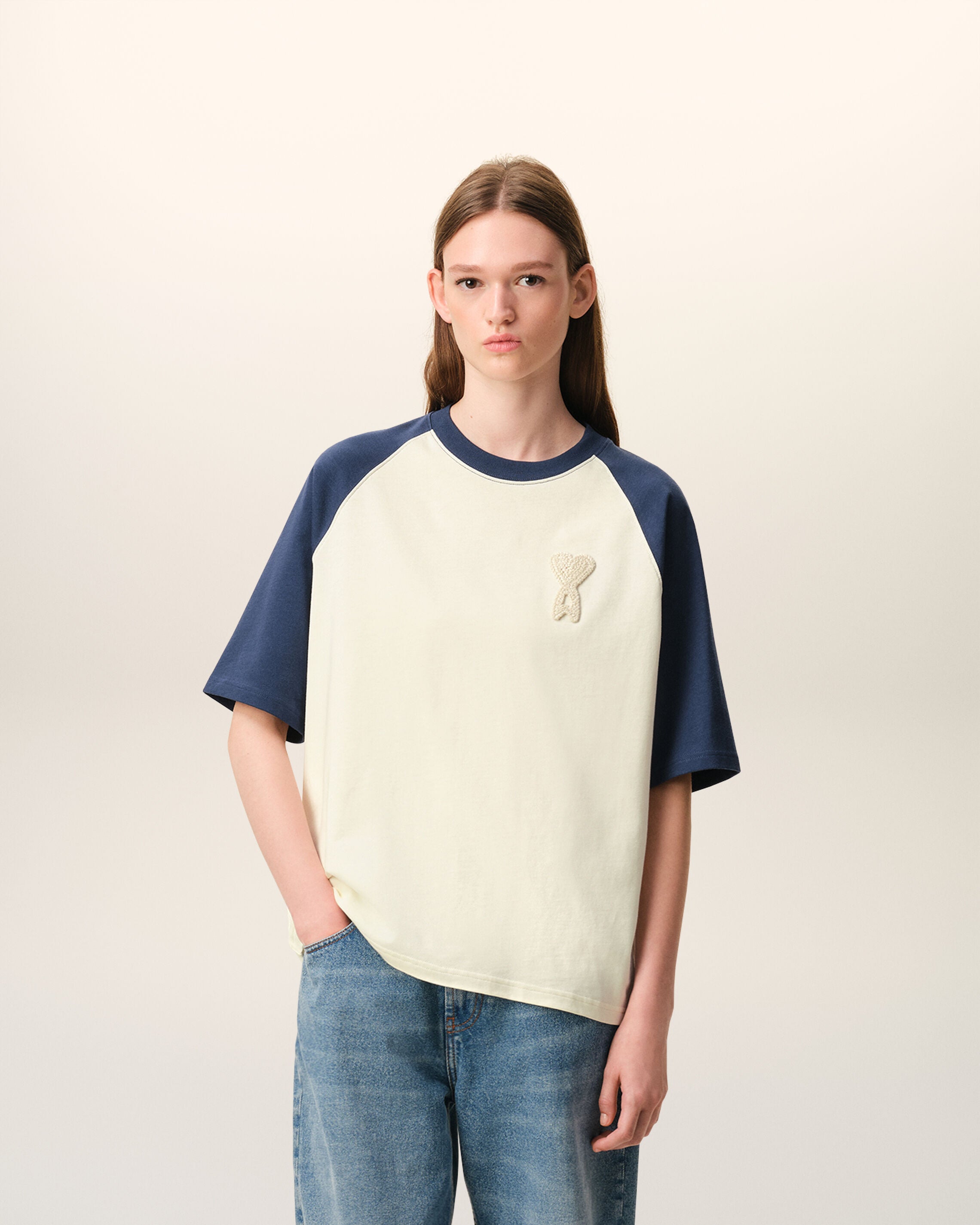 Ami De Coeur Tシャツ ナイトブルー | AMI PARIS