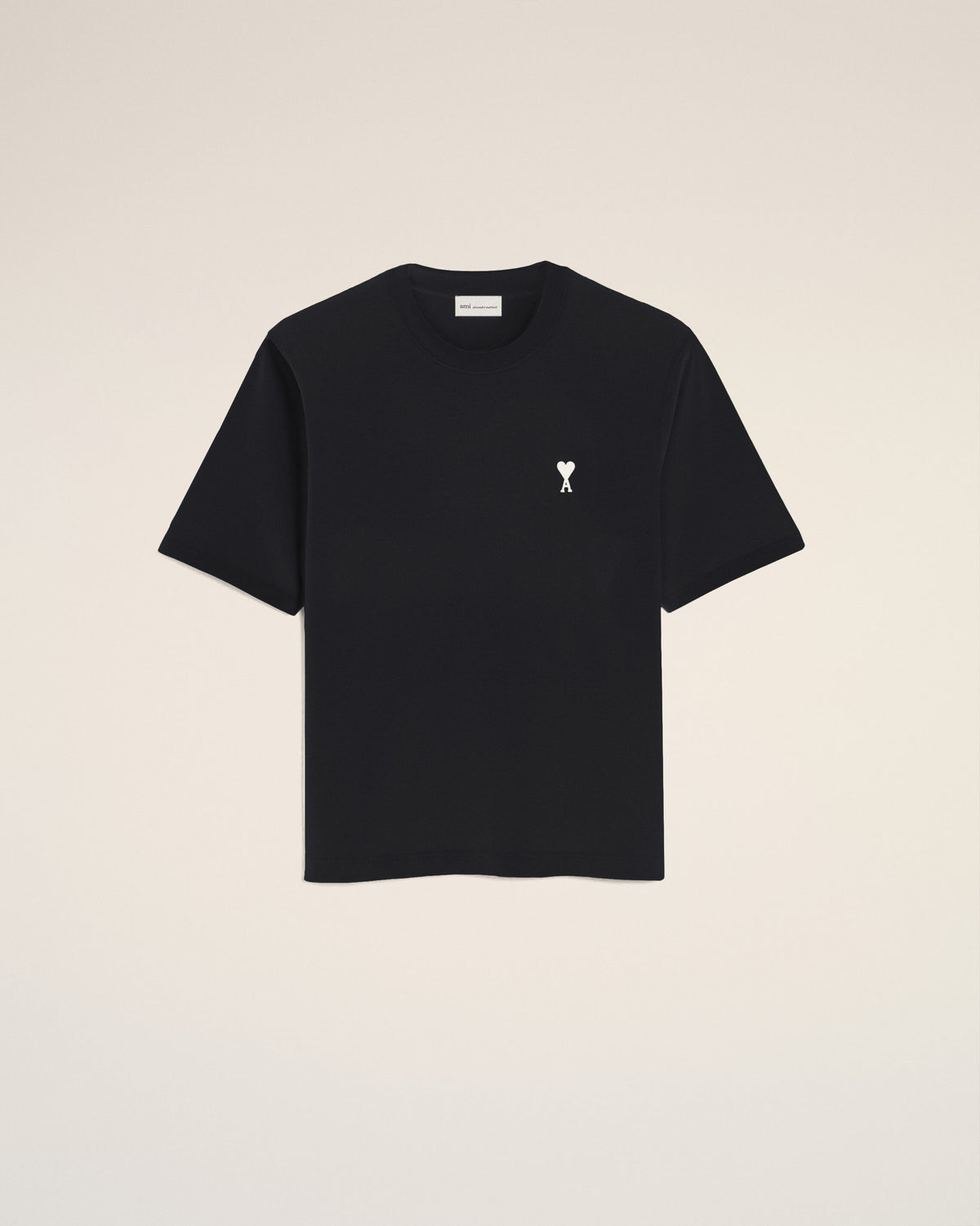Black printed cotton "Place des Victoires" t-shirt - 10