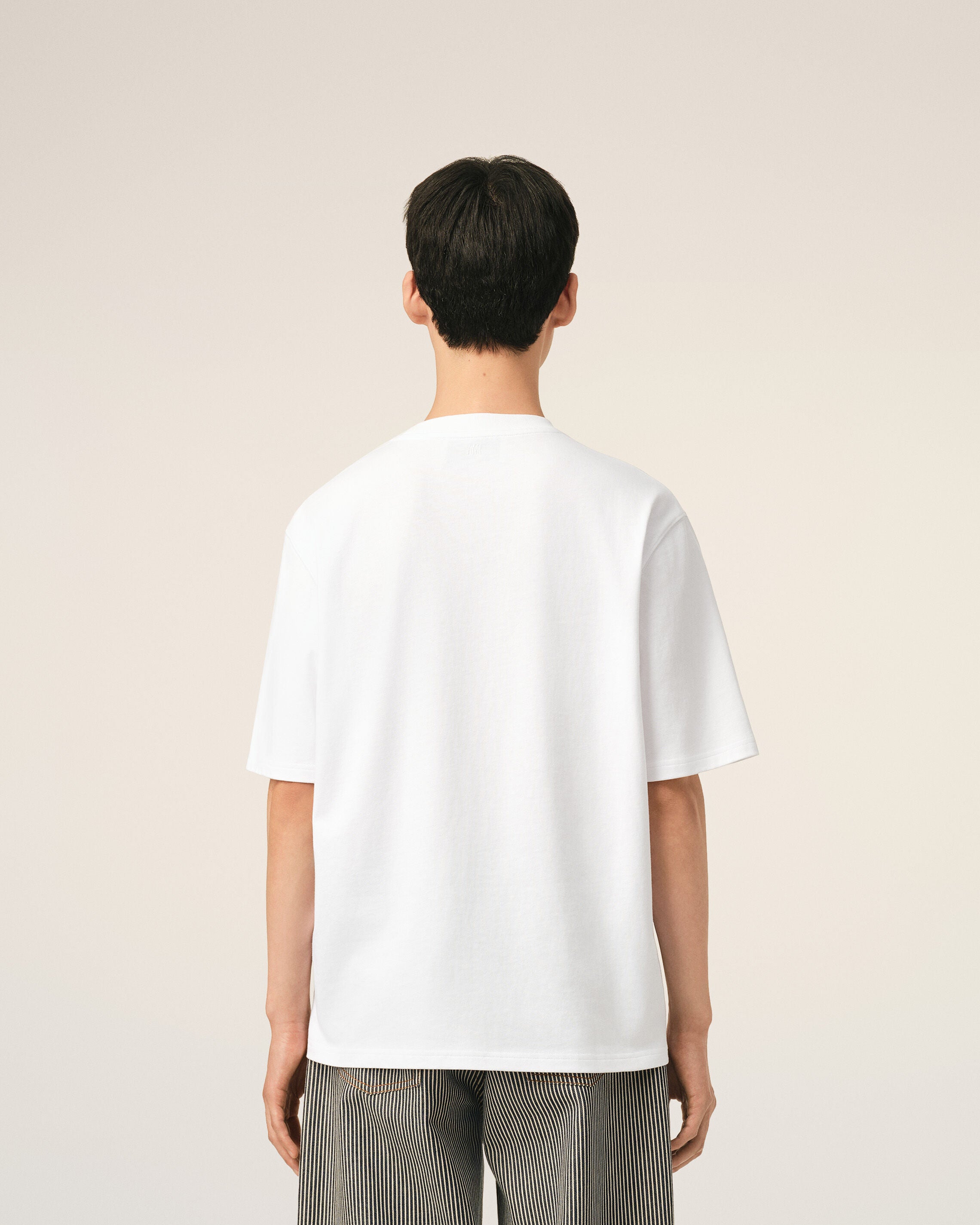 Ami de Coeur Tulipe T-Shirt aus weißer Baumwolle - 5
