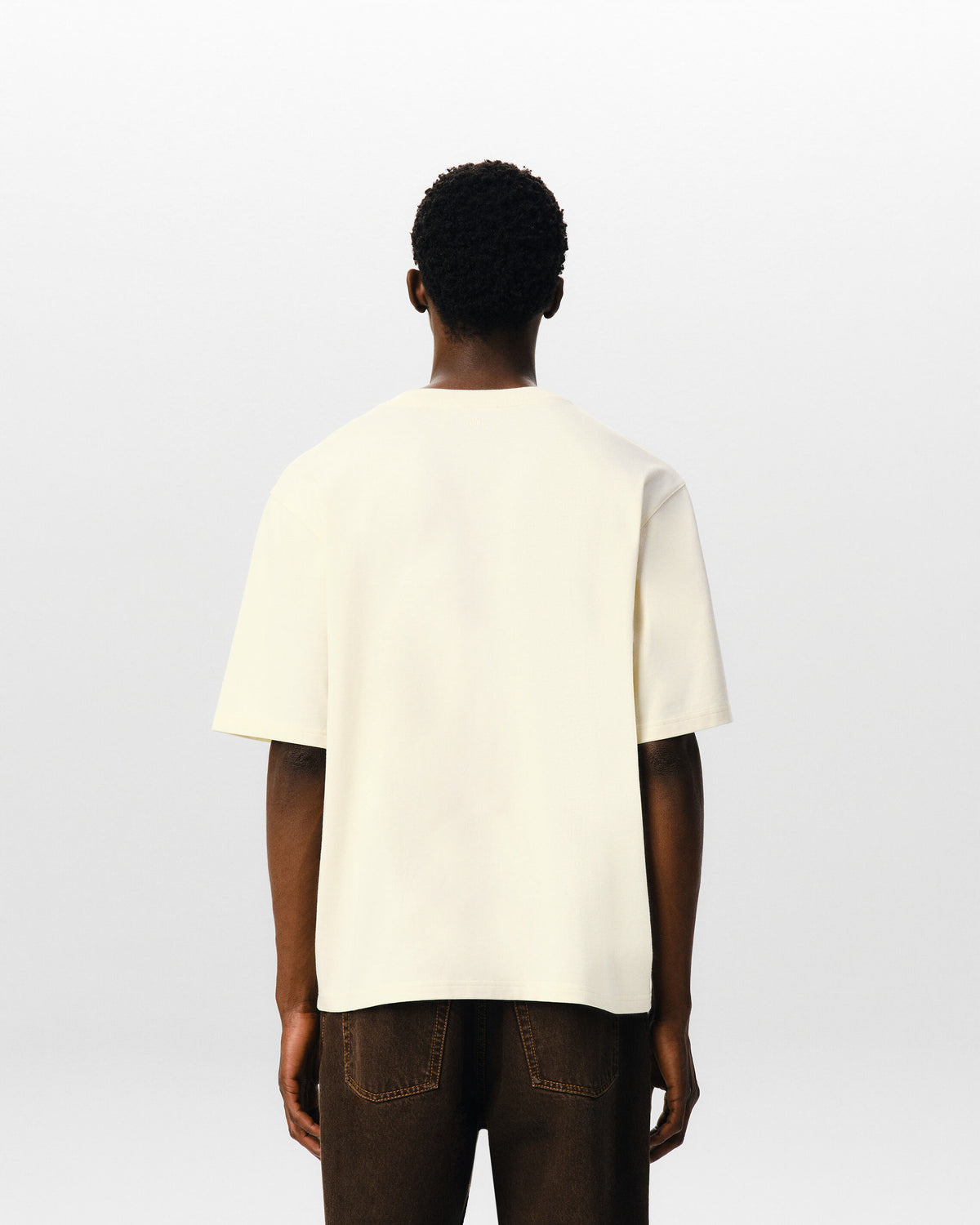 T-shirt blanc en coton patch Ami de Coeur - 5